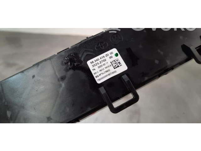 Блок управления климат-контролем 98340419ZD   Peugeot Rifter