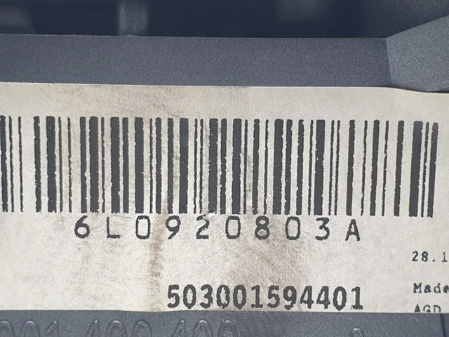 Панель приборов 6L092803A, 555001490300   Seat Ibiza III (6L)       