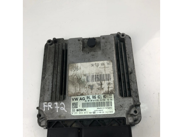 Блок управления двигателем Блок управления 04L906021HC, 0281033072   Audi A6 C7