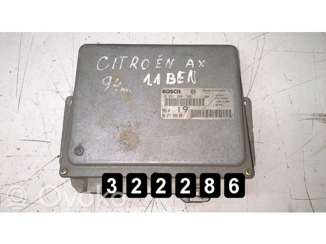Řídící jednotka 9617150080   Citroen AX 1994