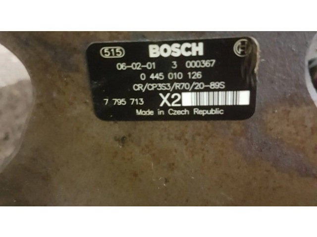 Vstřikovací čerpadlo 7795713, 0445010126   BMW 7 E65 E66  pro naftový motor 3.0  