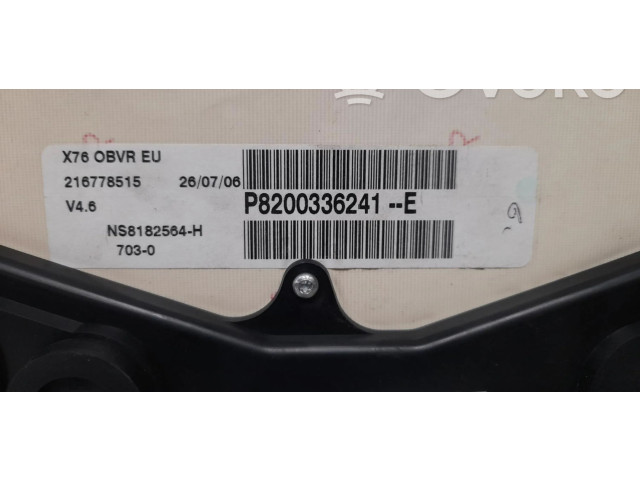 Přístrojová deska  Renault Kangoo I  8200336241E  
