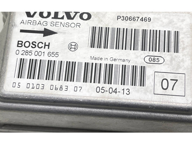 Блок подушек безопасности P30667469, 0285001655   Volvo V70