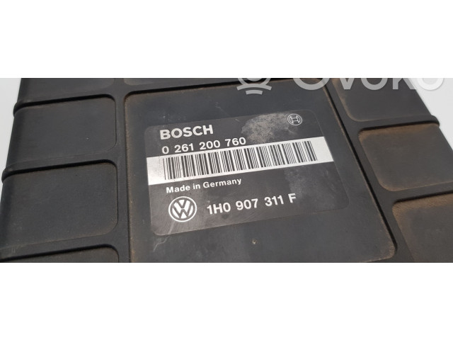 Блок управления двигателя 1H0907311F, 0261200760   Volkswagen Golf III