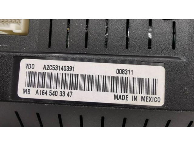 Панель приборов A1645403347, A2C53140391   Mercedes-Benz R W251       