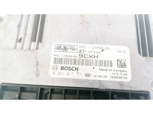 Блок управления двигателя 9M5112A650BH   Ford Focus