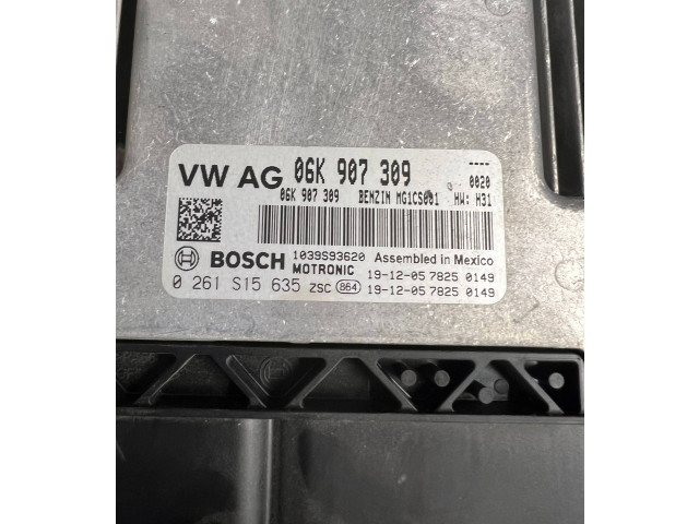 Блок управления двигателя 06K907309, 0261S15635   Volkswagen PASSAT B8 USA