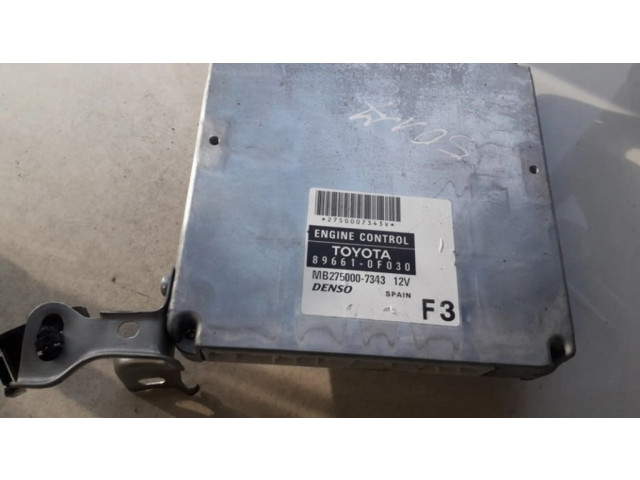 Řídící jednotka 896610F030, 89661-0F030   Toyota Corolla Verso AR10 2005