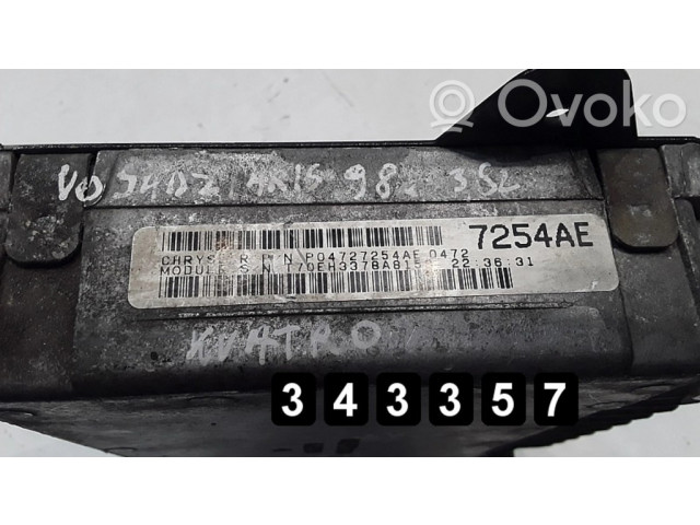 Řídící jednotka p04727254ae   Chrysler Voyager 1998