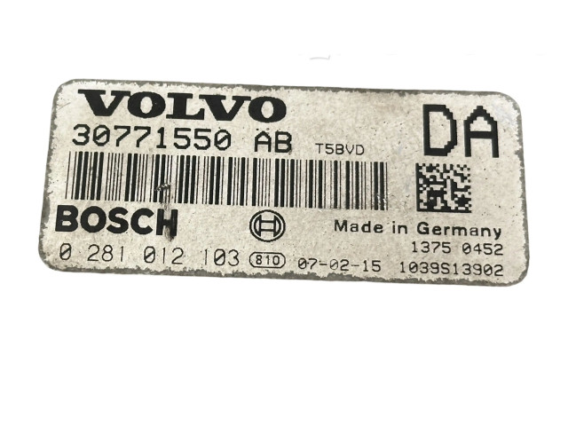 Řídící jednotka 30771550, 1039S13902   Volvo V70 2006