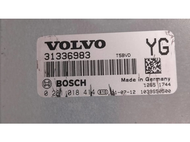 Řídící jednotka 31336983, 12551744   Volvo S60 2007