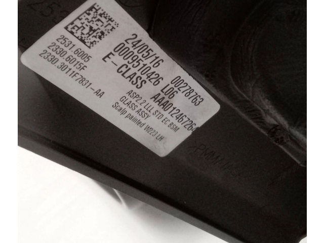 Zpětné zrcátko  Mercedes-Benz E W214 2024  E1041526, A2148104300  