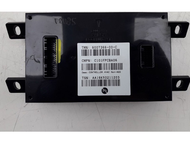 Блок управления климат-контролем 600736600C, 600736600C   Tesla Model S