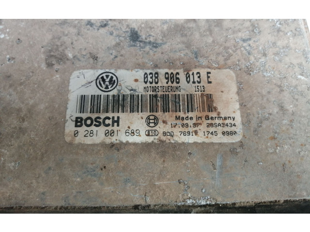 Řídící jednotka 038906013E, 0281001689   Volkswagen Caddy 2000