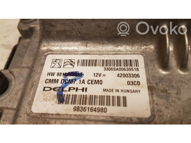 Řídící jednotka 9818035080, 42003306   Citroen C4 Grand Picasso 2015