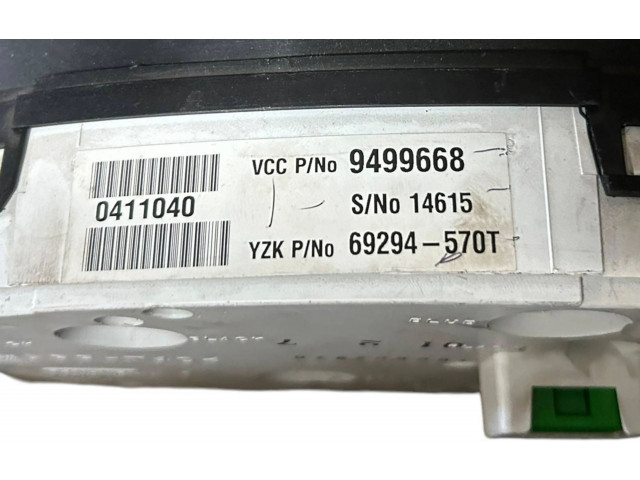 Панель приборов 9499668, 69294570T   Volvo S80       