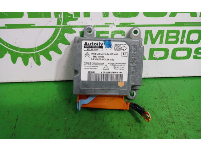Блок подушек безопасности 9653190880   Citroen Berlingo