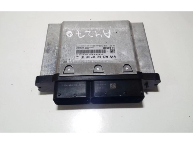 Блок управления двигателя 04c907309ae   Skoda Fabia Mk3 (NJ)