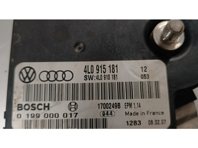 Блок управления 4L0915181, 4L0910181   Audi Q7 4L