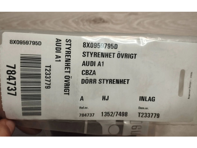Блок управления 8X0959795D   Audi S1