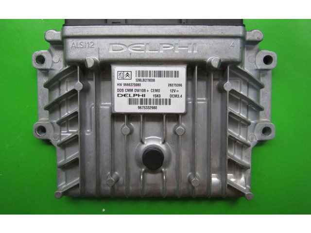 Řídící jednotka 9675332980, 28275396   Peugeot 508 2011