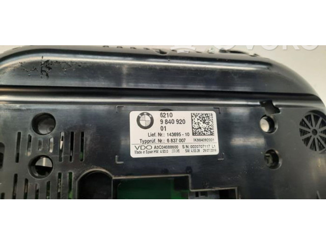 Přístrojová deska  BMW 2 F22 F23 2019 62105B413D3  