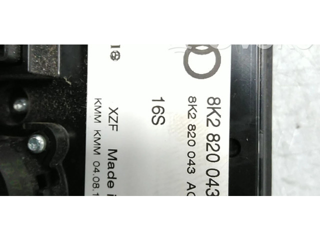 Блок управления климат-контролем 8K1820043AQ, 8K1820043AD   Audi Q5 SQ5