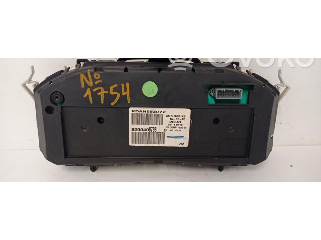 Zpětné zrcátko  Renault Megane II 2006  8200408798  