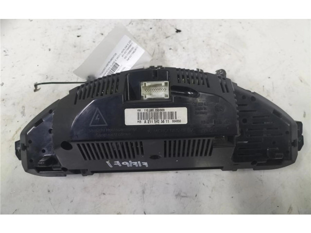 Přístrojová deska  Mercedes-Benz E AMG W211 2003 A2115405611, 0090059  