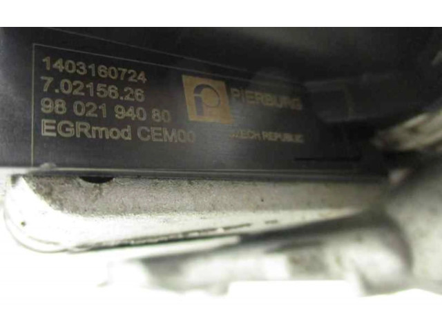 Клапан EGR 9671187780    Peugeot 3008 I