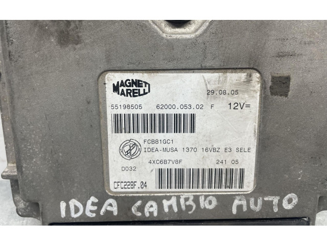Блок управления коробкой передач 55198505, 55198505   Fiat Idea