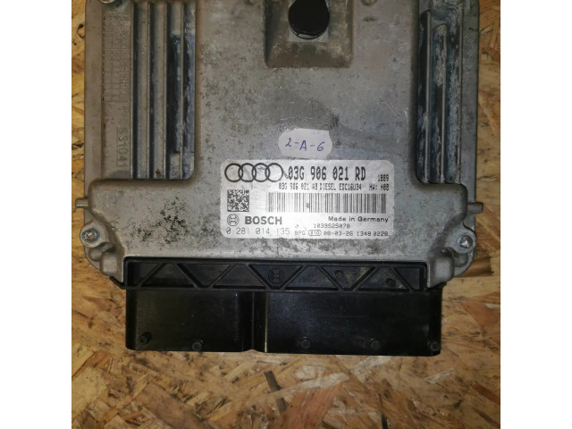 Блок управления двигателя 03G906021AB, 03G906021RD   Audi A3 S3 8P