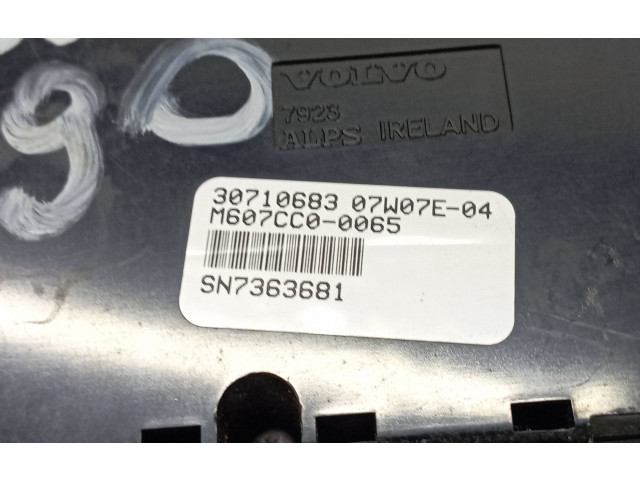 Блок управления климат-контролем M607CC00065, 30710683   Volvo XC90