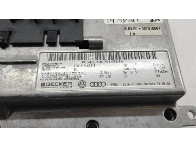 Дисплей    4F0919603B, 67916564   Audi Q7 4L