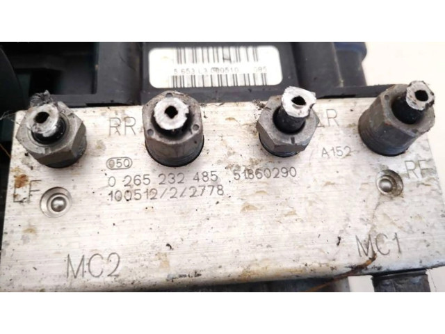 Блок АБС 51860290, 0265232485   Fiat  Punto (188)  1999-2010 года