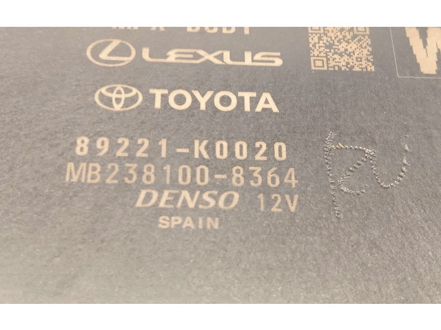 Pojistková skříňka Řídící jednotka BSM 82730K0060, 89221K0020   Toyota Yaris 2022