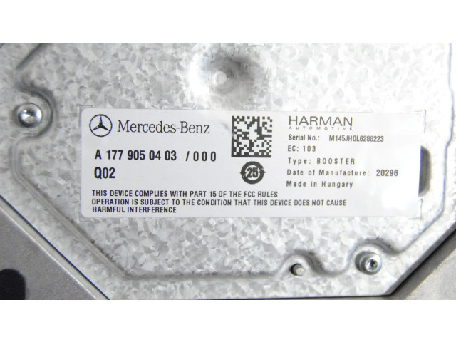 Звукоусилитель A1779050403   Mercedes-Benz CLA C118 X118