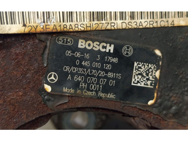 Vstřikovací čerpadlo A6400700701, 0445010120   Mercedes-Benz A W169    640942 