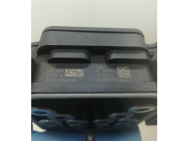 Блок АБС 0265956367, 00519654480   Fiat  Panda III  2011- года