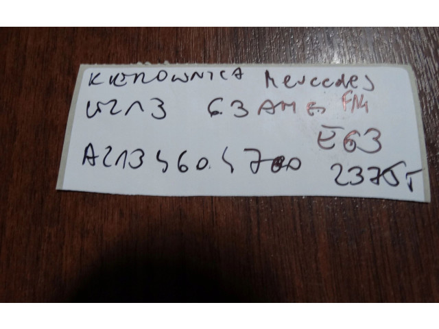 Volant Mercedes-Benz E W213 2019 F14A2134604700  