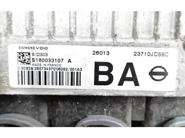 Řídící jednotka 23710JD59C, 26013   Nissan Qashqai 2008