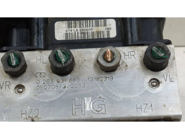 Jednotka ABS 13182319, 0265231583   Opel Corsa C 2003