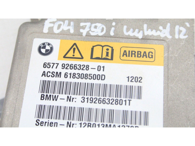 Блок подушек безопасности 9266328   BMW 7 F01 F02 F03 F04