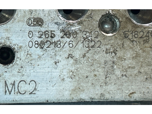 Блок АБС 0265230312, 08021361322   Fiat  500  2007 -  года