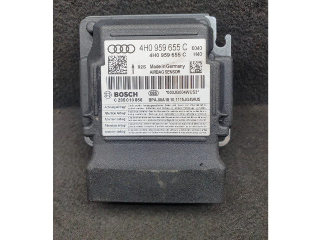 Блок подушек безопасности 4H0959655C, 0285010856   Audi A6 S6 C7 4G