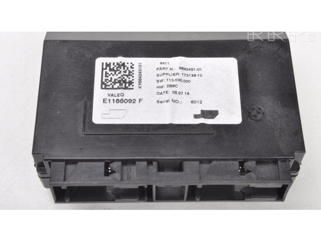 Модуль блока управления кондиционером 6840451   BMW 3 F30 F35 F31