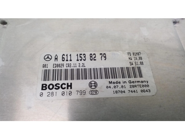 Řídící jednotka A6111538279   Mercedes-Benz C W203 2003