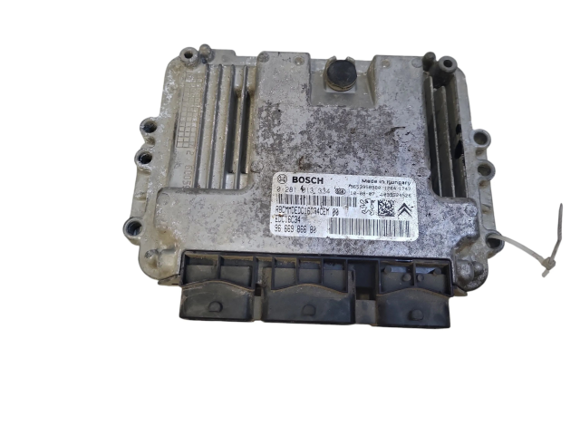Блок управления двигателя 9666986680, 0281013334   Peugeot 5008