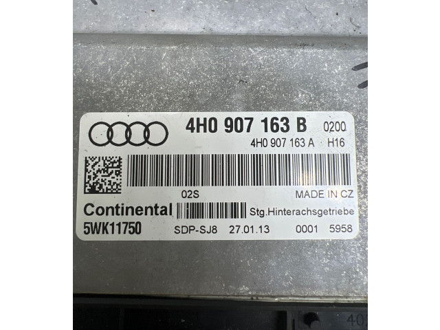 Блок управления коробкой передач 4H0907163A, 4H0907163B   Audi A8 S8 D4 4H