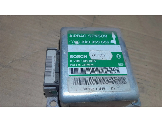 Блок подушек безопасности 8A0959655, 0285001085   Audi 80 90 S2 B4